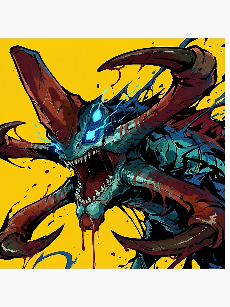 Reaper Leviathan Poster Digital Art Illustration From The Game Subnautica Throw Pillow - Image 2