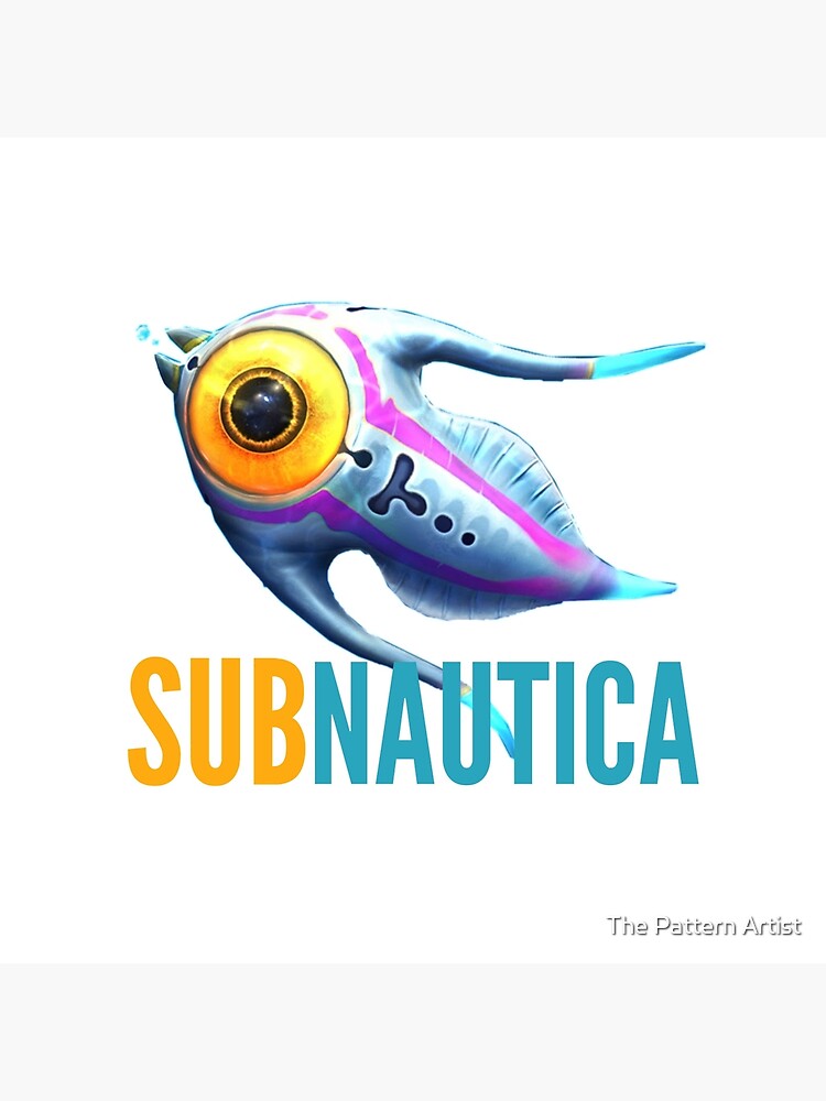 Subnautica Hoverfish Vibes Throw Pillow - Image 2