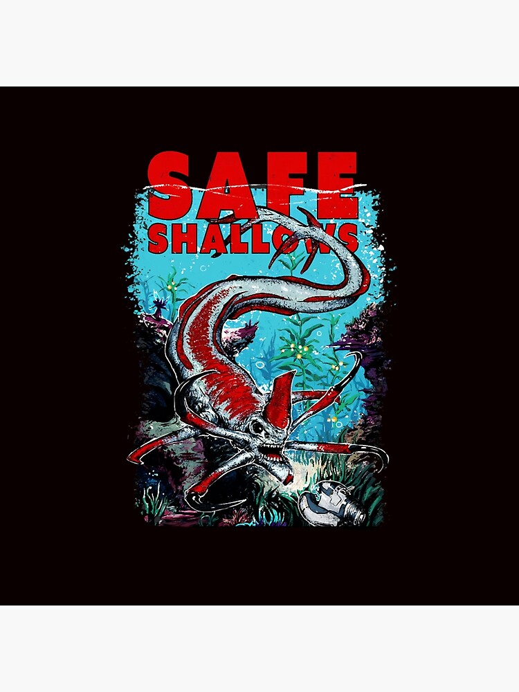 Subnautica Video Game Safe Shallows Throw Pillow - Image 2