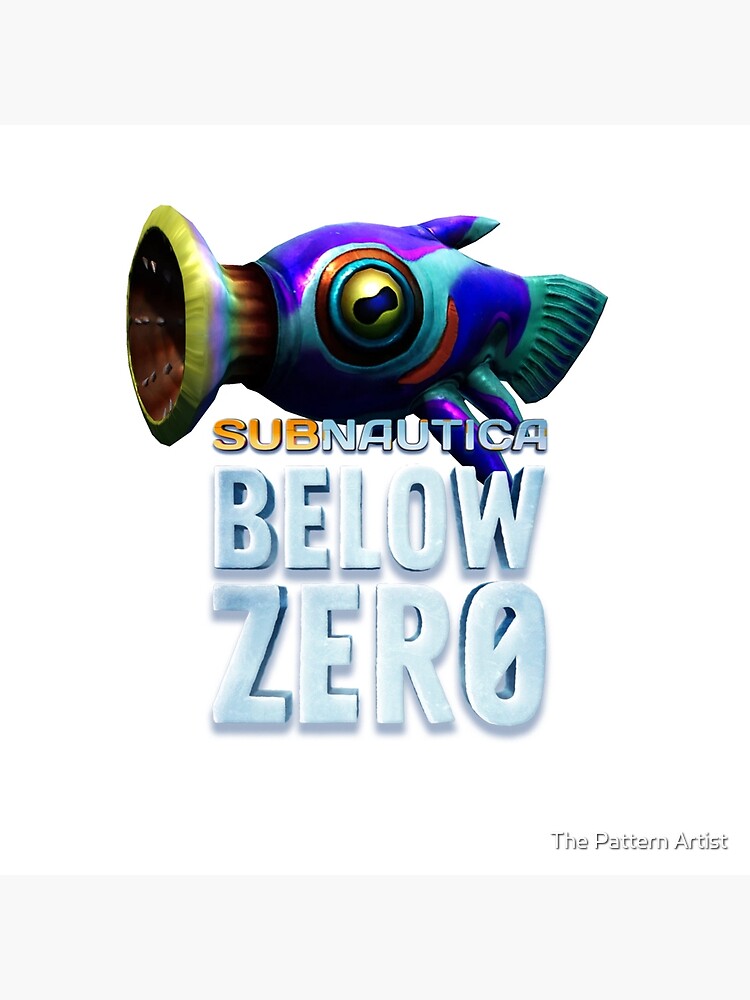 Hoverfish Vibes Subnautica Throw Pillow - Image 2