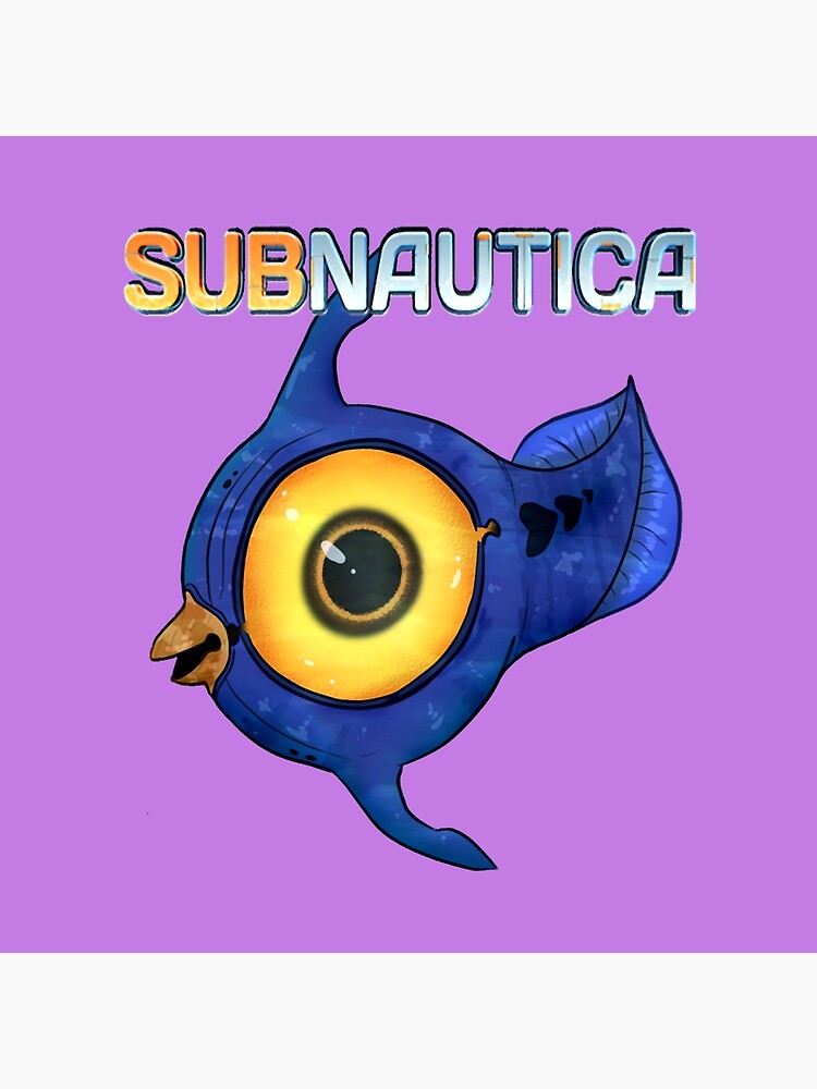 Subnautica Hoverfish Peeper Throw Pillow - Image 2