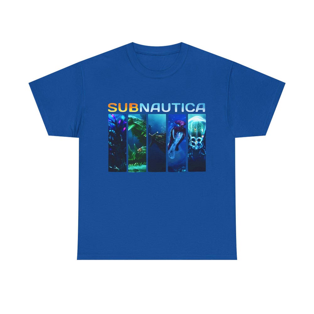 Subnautica, Indie Ocean Exploration Game T-Shirt - Image 3