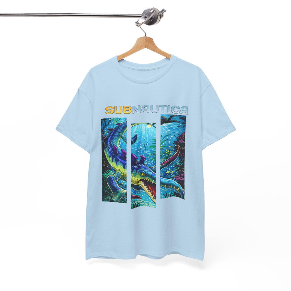 Subnautica Video Game Graphic T-Shirt - Image 3