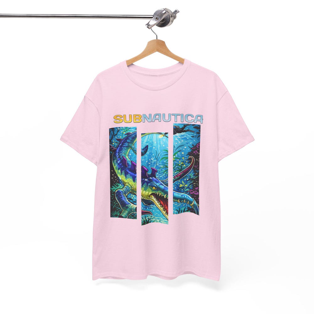 Subnautica Video Game Graphic T-Shirt - Image 4