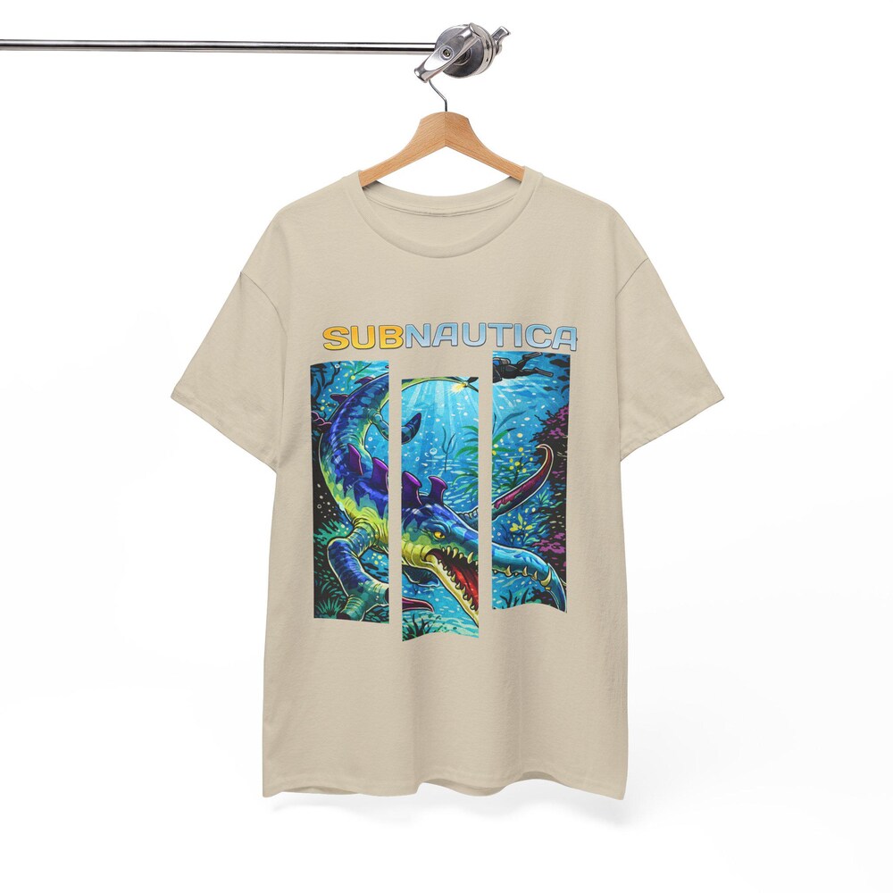 Subnautica Video Game Graphic T-Shirt - Image 5