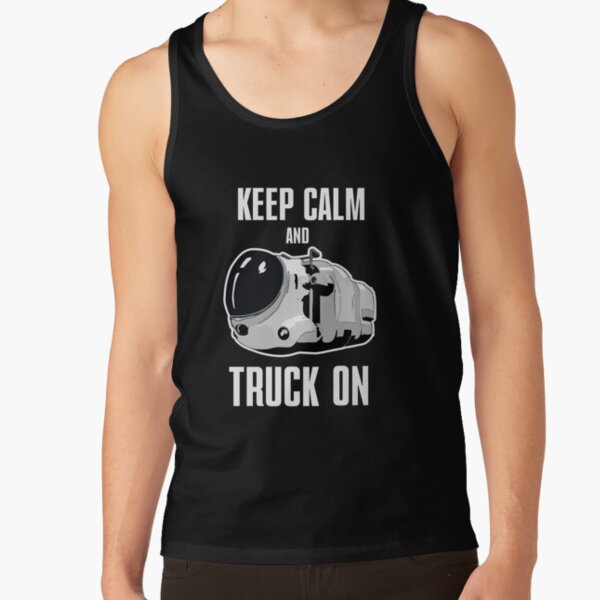 Keep Calm And Truck On Tank Top - Image 3