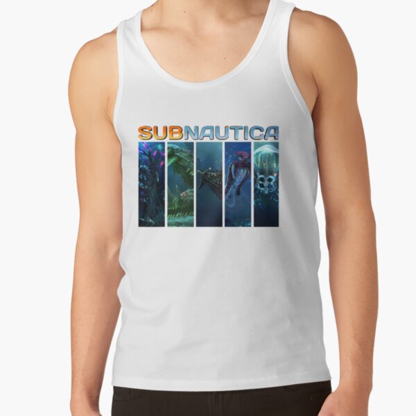 Funny Subnautica Design Arts Multiplayer Gamer Tank Top