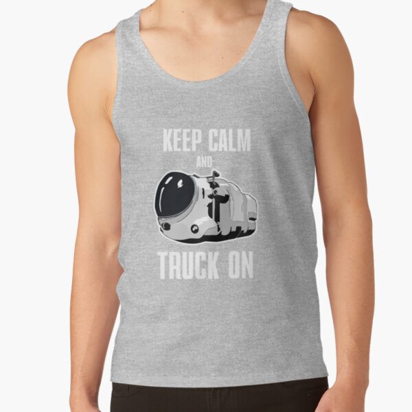Keep Calm And Truck On Tank Top - Image 4