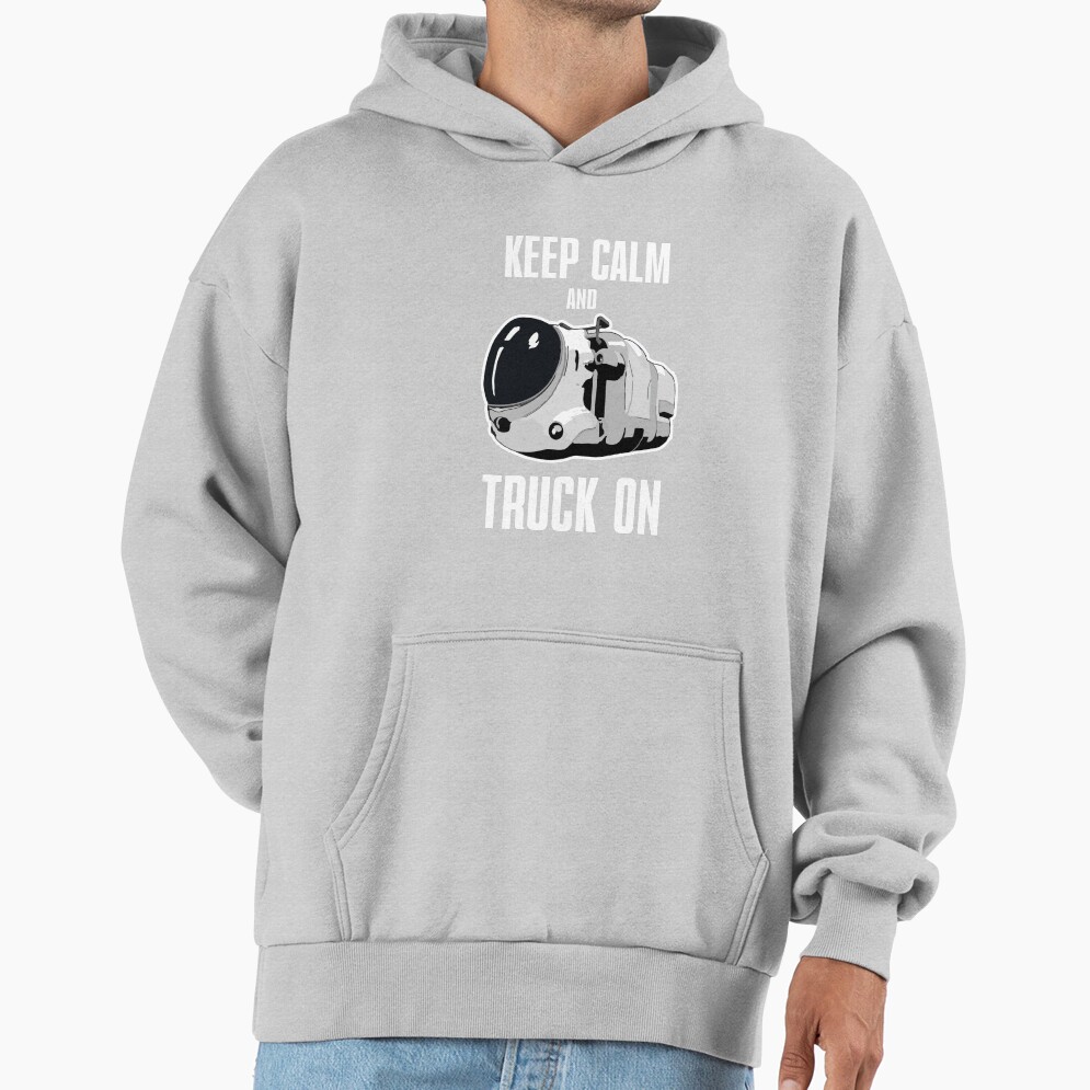 Keep Calm And Truck On Hoodie - Image 4