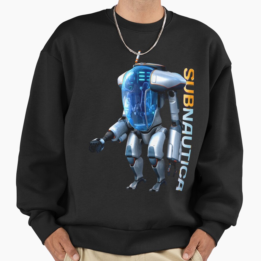 Subnautica Futuristic Ocean Gear Sweatshirt - Image 2