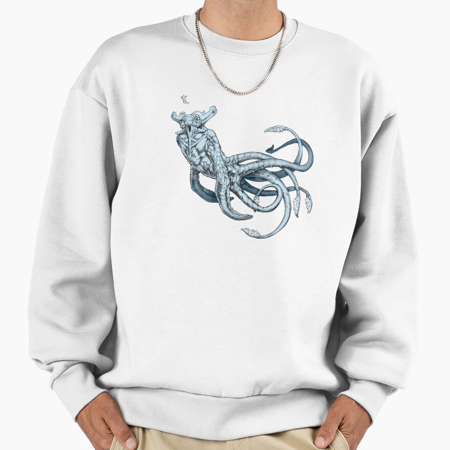 Deep Sea Emperor Transparent Sweatshirt - Image 2