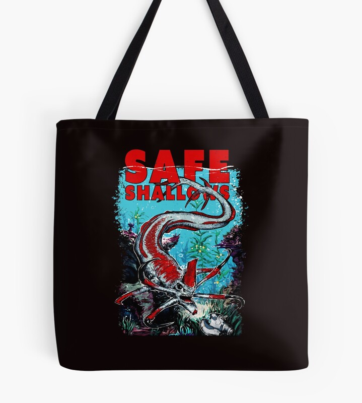 Subnautica Video Game Safe Shallows Tote Bag