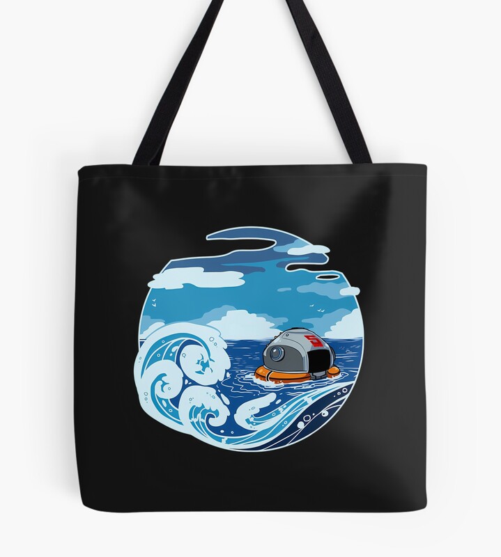 Subnautica Beneath The Waves Tote Bag