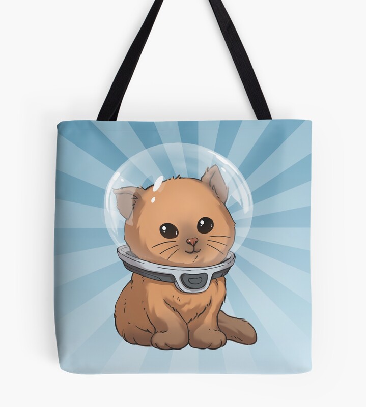 Keep Calm Kitty Tote Bag