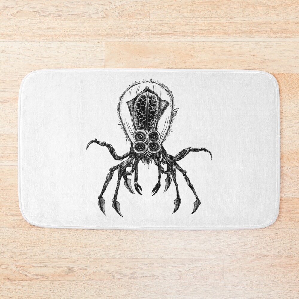 Hot Crabsquid Subnautica Bath Mat