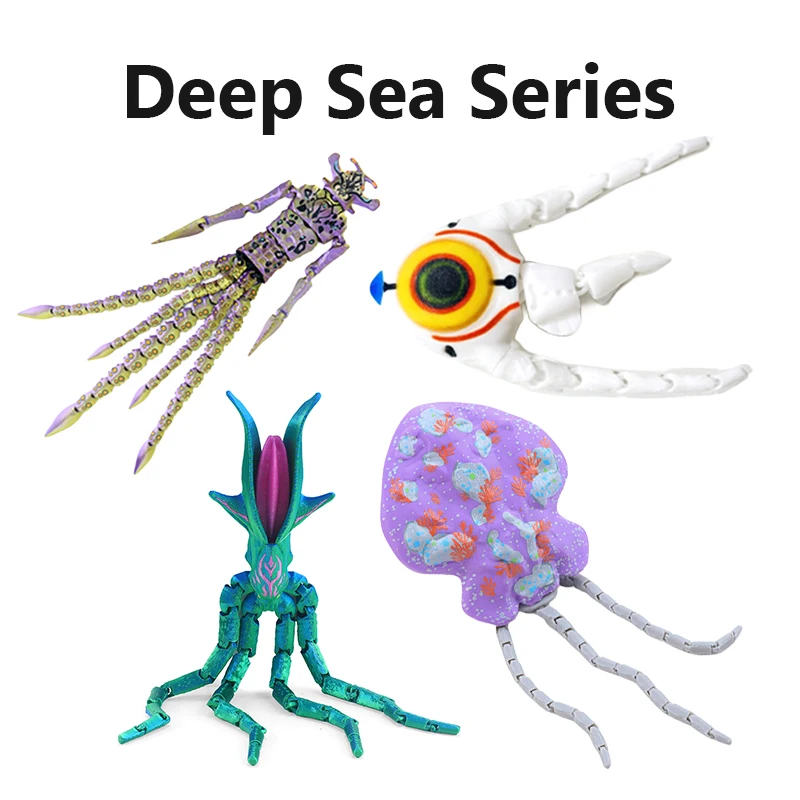Articulated Deep Sea Leviathan Figure Subnautica All Series